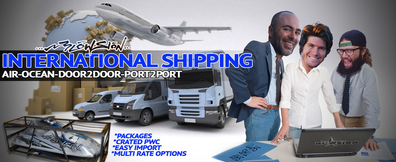 Blowsion International Shipping
