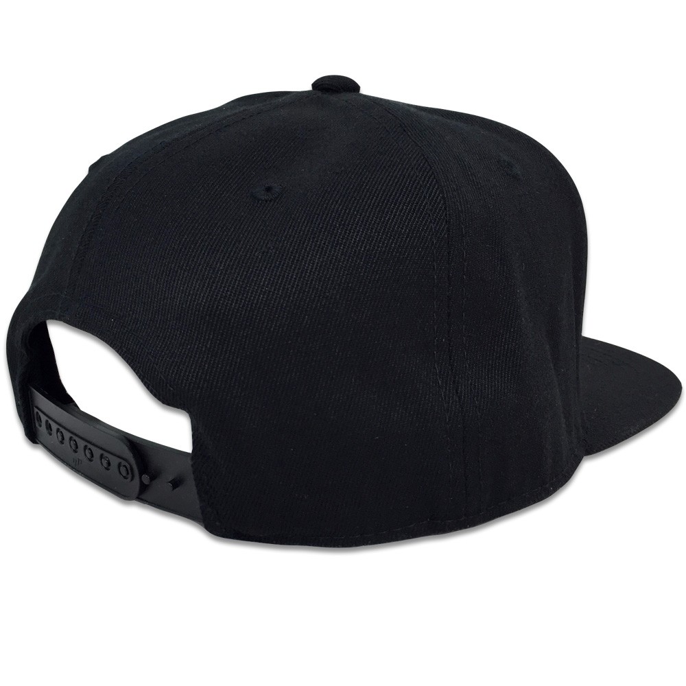 SICKEN Snapback Hat Black 