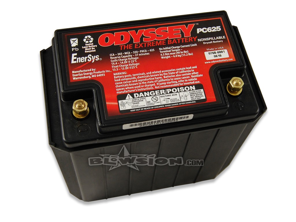 ODYSSEY DRY CELL PC 535 RACING BATTERY 12V HARLEY DAVIDSON MOTORCYCLE POWERSPORT