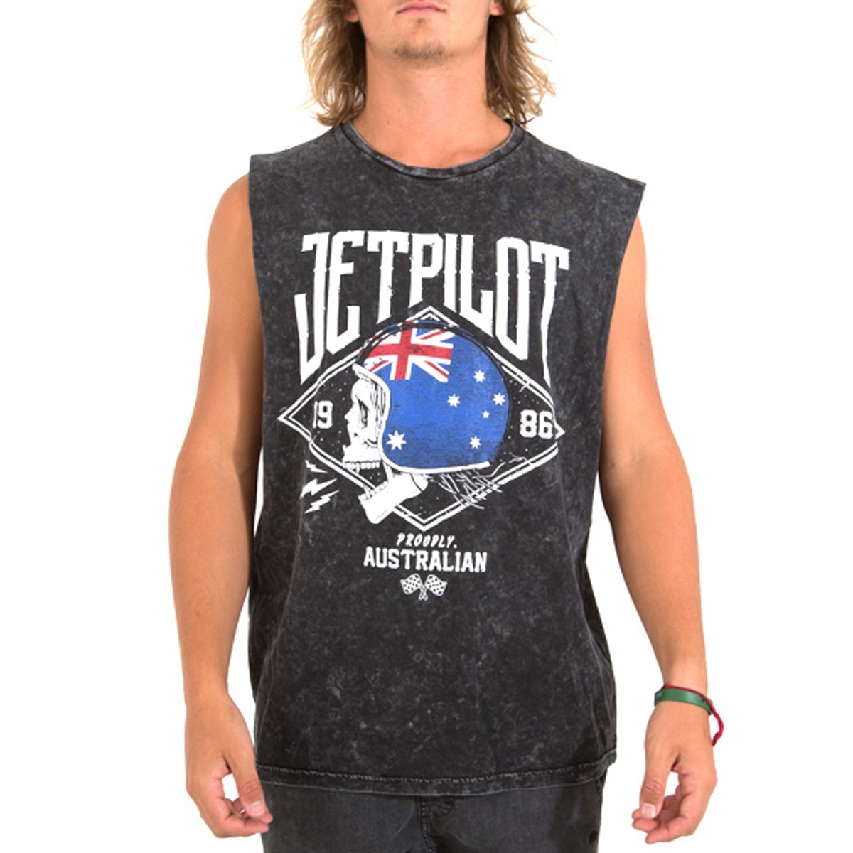 Blowsion. JETPILOT BUILT FOR SPEED MENS MUSCLE TEE ACID - S16691