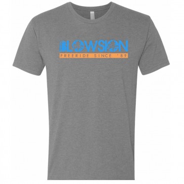 Blowsion Freeride T-Shirt - Orange/Blue
