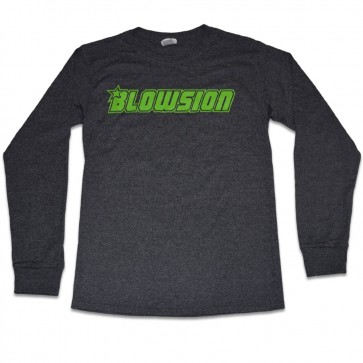 Blowsion Lime Logo T-Shirt - Long Sleeve