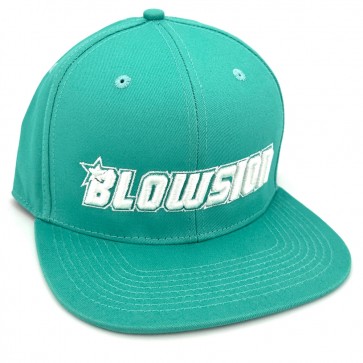Blowsion Snapback Corporate Hat - Mint/White