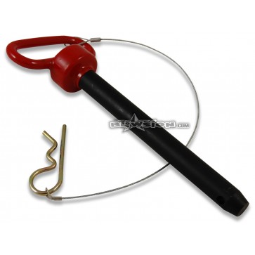 Trailer Bow Pin With Tether & Clip