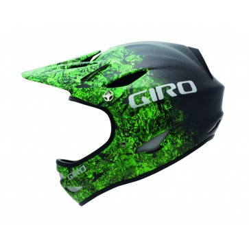 Giro Freeride Helmet - Carbon - Evil Green Fade