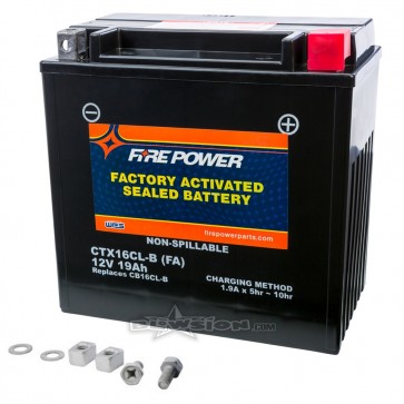Fire Power Factory Activated Sealed Battery CT16CL-B-BS(FA)