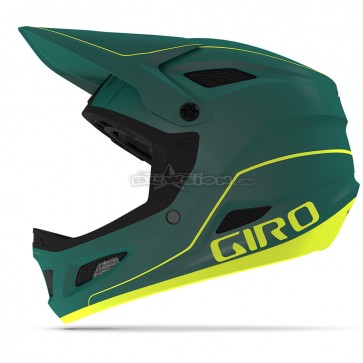 Giro Disciple Helmet - Matte Spruce / Citron