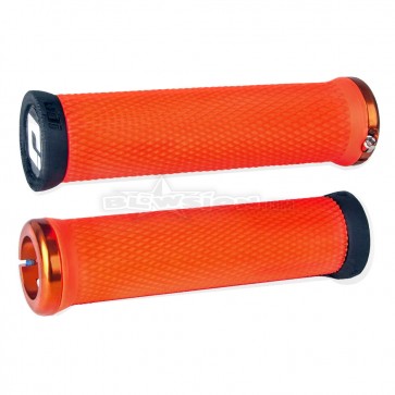ODI Elite Motion Lock-On Grip Set V2.1 Orange (130mm)
