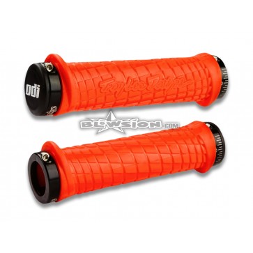 ODI TLD Grip Set - Orange/Black - PN# 03-05-328
