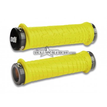 ODI TLD Grip Set  - Yellow/Grey - PN# 03-05-323