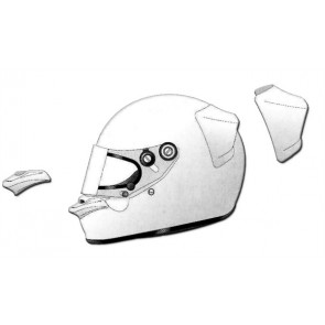 ARAI PED Rear Wing and Front Spoiler - 2064