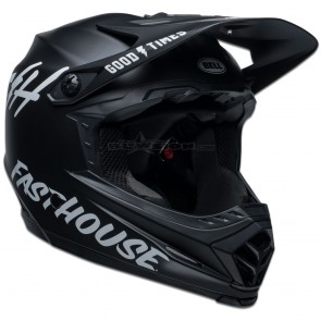 Bell Full-9 Fusion Helmet - Fasthouse Matte Black / White