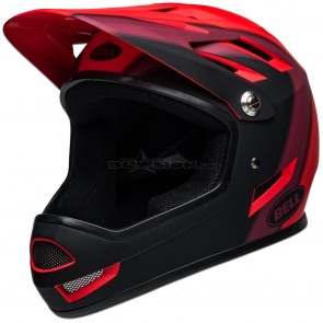 Bell Sanction Helmet - Presences Matte Red / Black