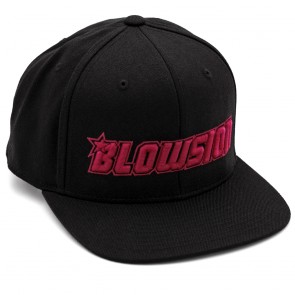 Blowsion FlexFit Snapback Hat - Black/Pink
