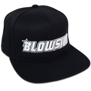 Blowsion FlexFit Snapback Hat - Black/White