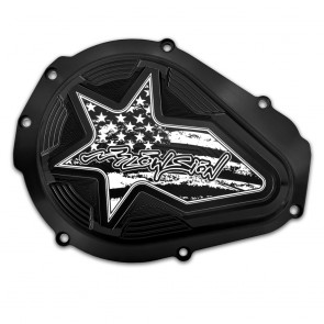 2023 Blowsion Billet Flywheel Cover - Anodized Black