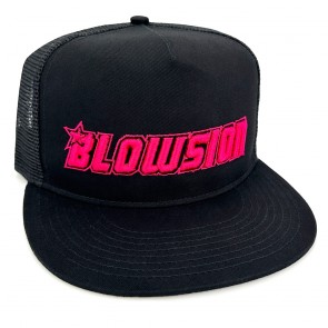 Blowsion Snapback Corporate Hat - Black/Pink