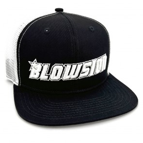 Blowsion Snapback Corporate Hat - Black/White