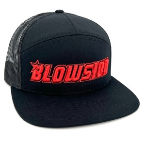Blowsion Snapback Corporate Hat - Black/Red