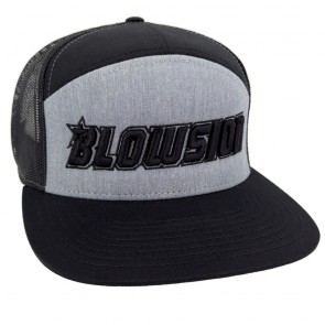 Blowsion Snapback Corporate Hat - Heather/Black