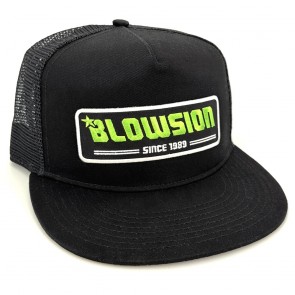 Blowsion Snapback Since89 Hat - Black/Green