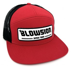 Blowsion Snapback Since89 Hat - Red/Black