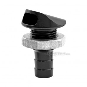 Water Bypass Fitting Pro 1/2 - Anodized Black