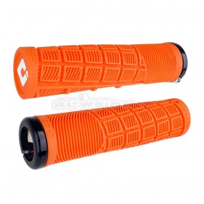 ODI Reflex Lock-On Grip Set V2.1 Orange (135mm)