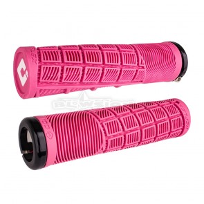ODI Reflex Lock-On Grip Set V2.1 Pink (135mm)