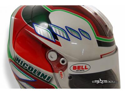 Blowsion Custom Paint - BELL GP2 Racing Helmet