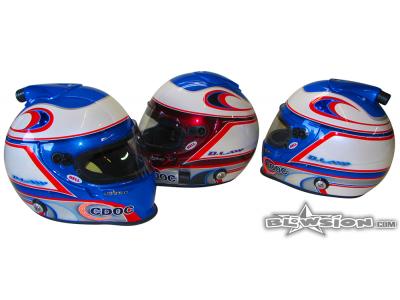 Blowsion Custom Paint - Auto Racing Helmets