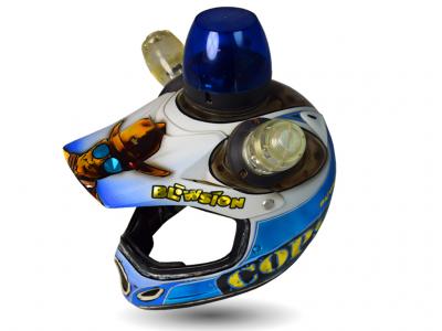 Blowsion Custom Paint - COPS Promotional Helmet