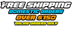 Free Domestic Shipping for orders over $150.00