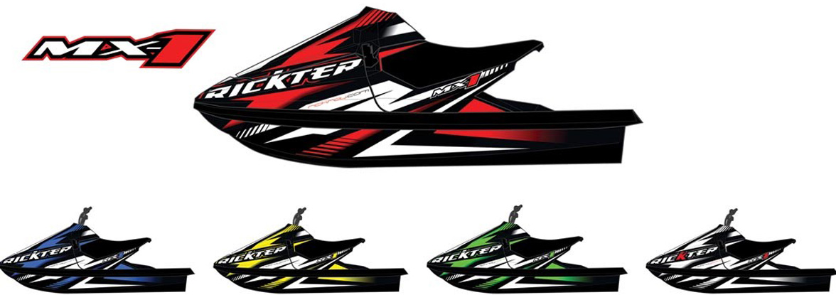 Rickter MX1 Hull Colors